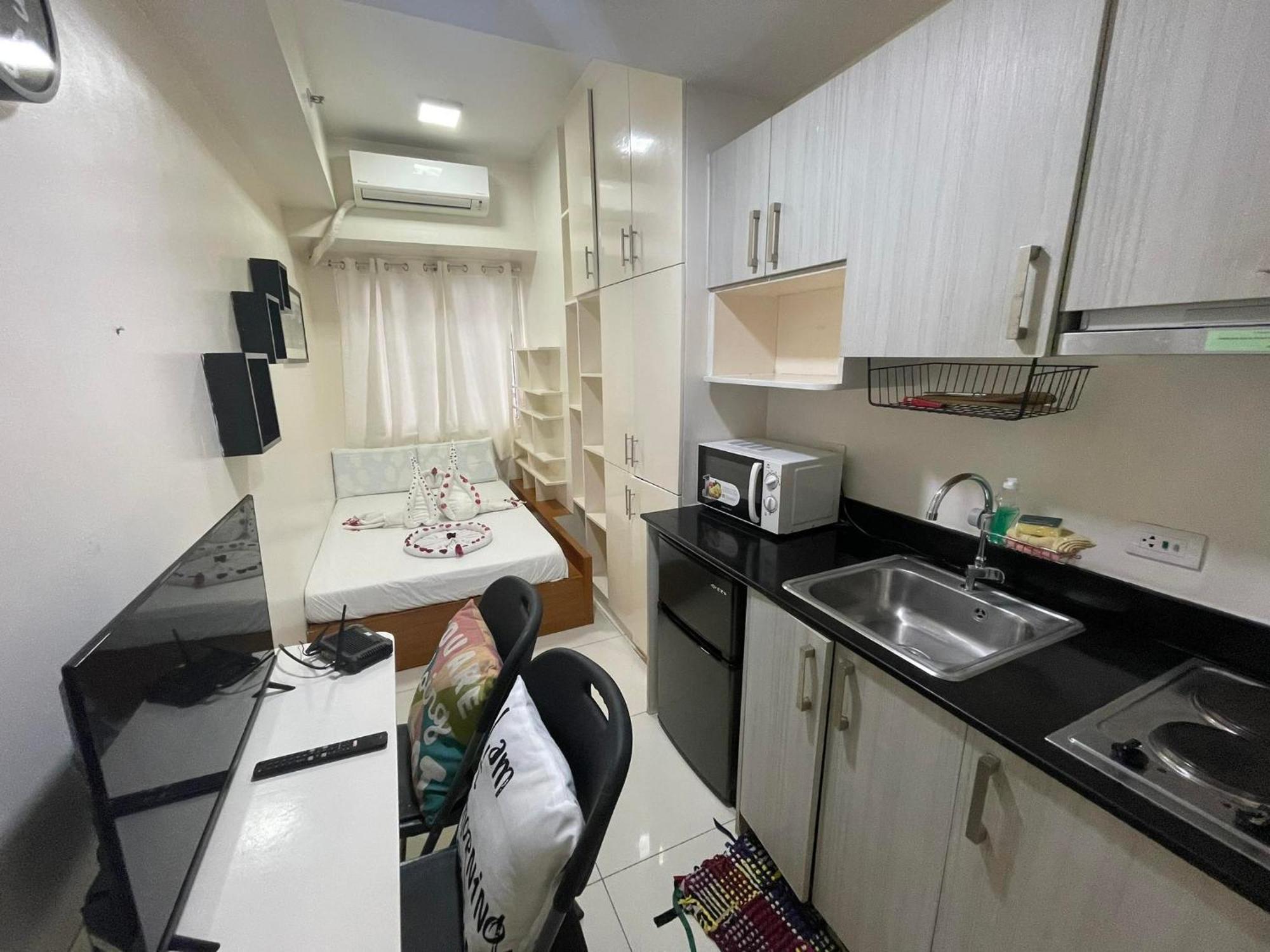 Chung cư studio 16 m² có 1 phòng tắm riêng ở Malate Manila Ngoại thất bức ảnh